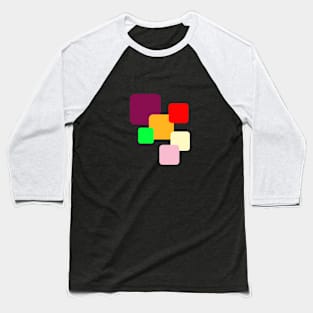 Colourful box shirt Baseball T-Shirt